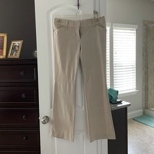 NY&Co tan pants (size 8)